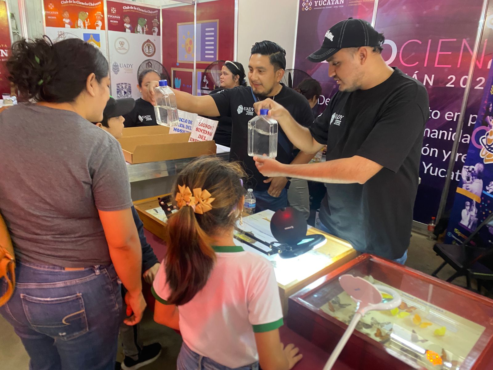 Feria Xmatkuil 2025: La ciencia se adueña del pabellón interactivo